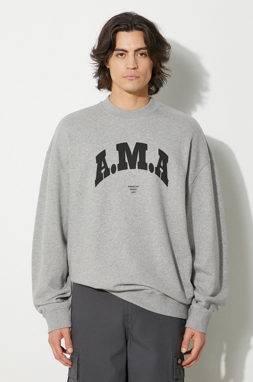 Marcelo Burlon  Bavlněná mikina  Ama Comfort Crewneck