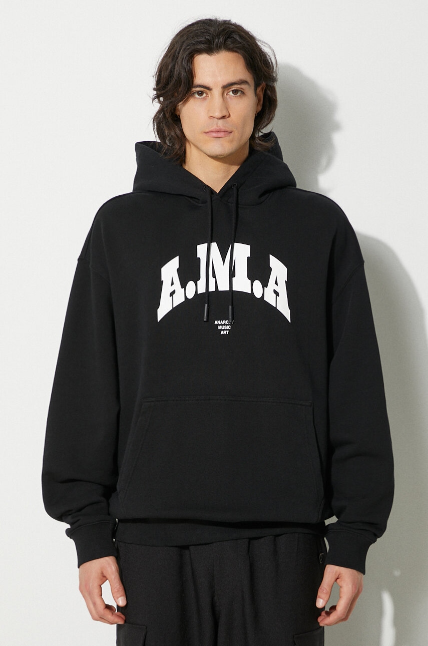 Marcelo Burlon  Bavlněná mikina  Ama Comfort Hoodie