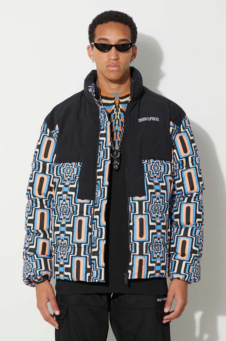 Marcelo Burlon  Bunda  Aop Optical Cross Block