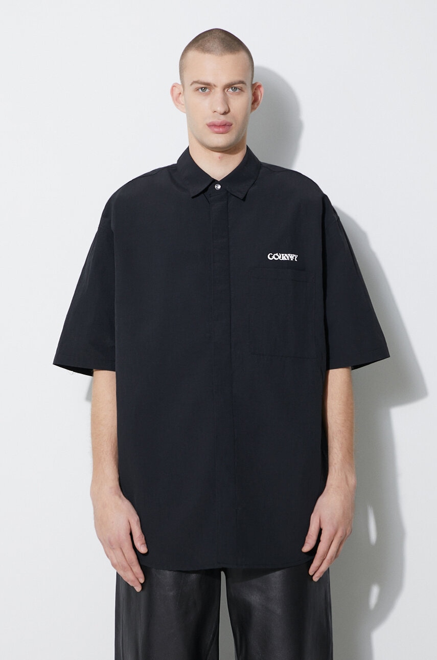 Marcelo Burlon  Košile  Logo Nylon Over Shirt