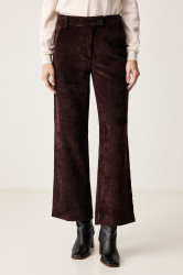 Marella  rovné kalhoty dámské manšestrové Emme by