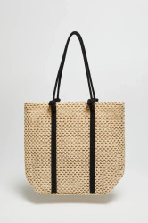 Marisse Beige Beach Bag