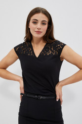 Marisse Blouse L-Ts-4002 Black