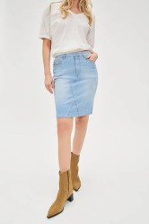 Marisse Blue Denim Skirt