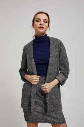 Marisse Jacket With Rolled-Up Sleeves