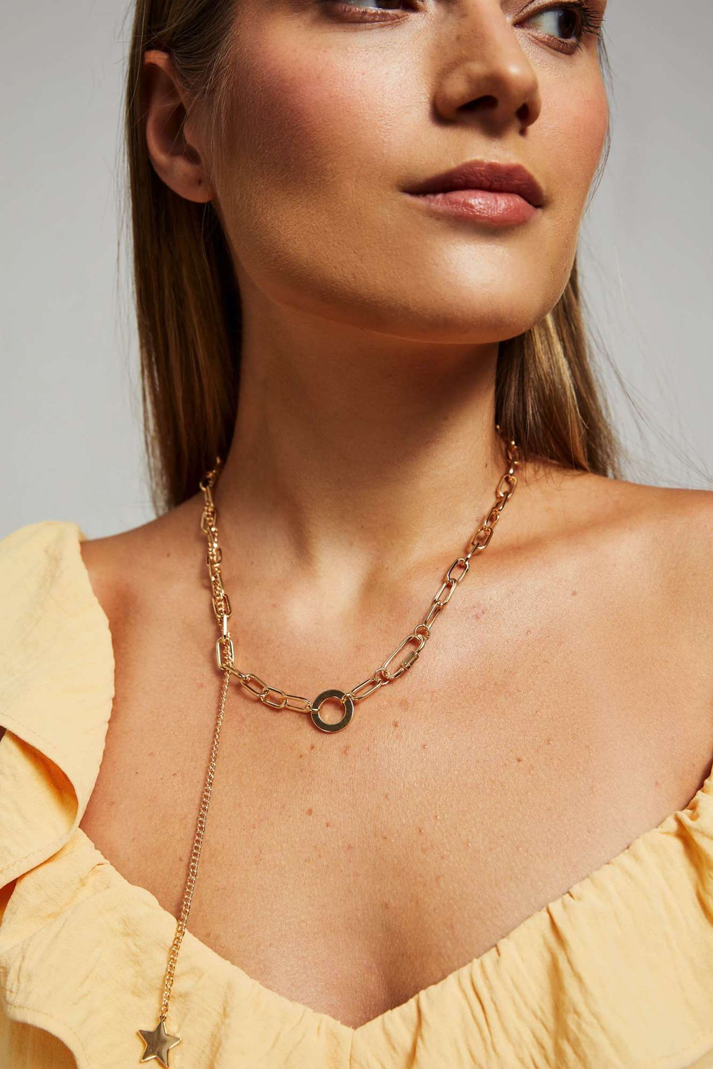Marisse Necklace L-Na-4002 Gold