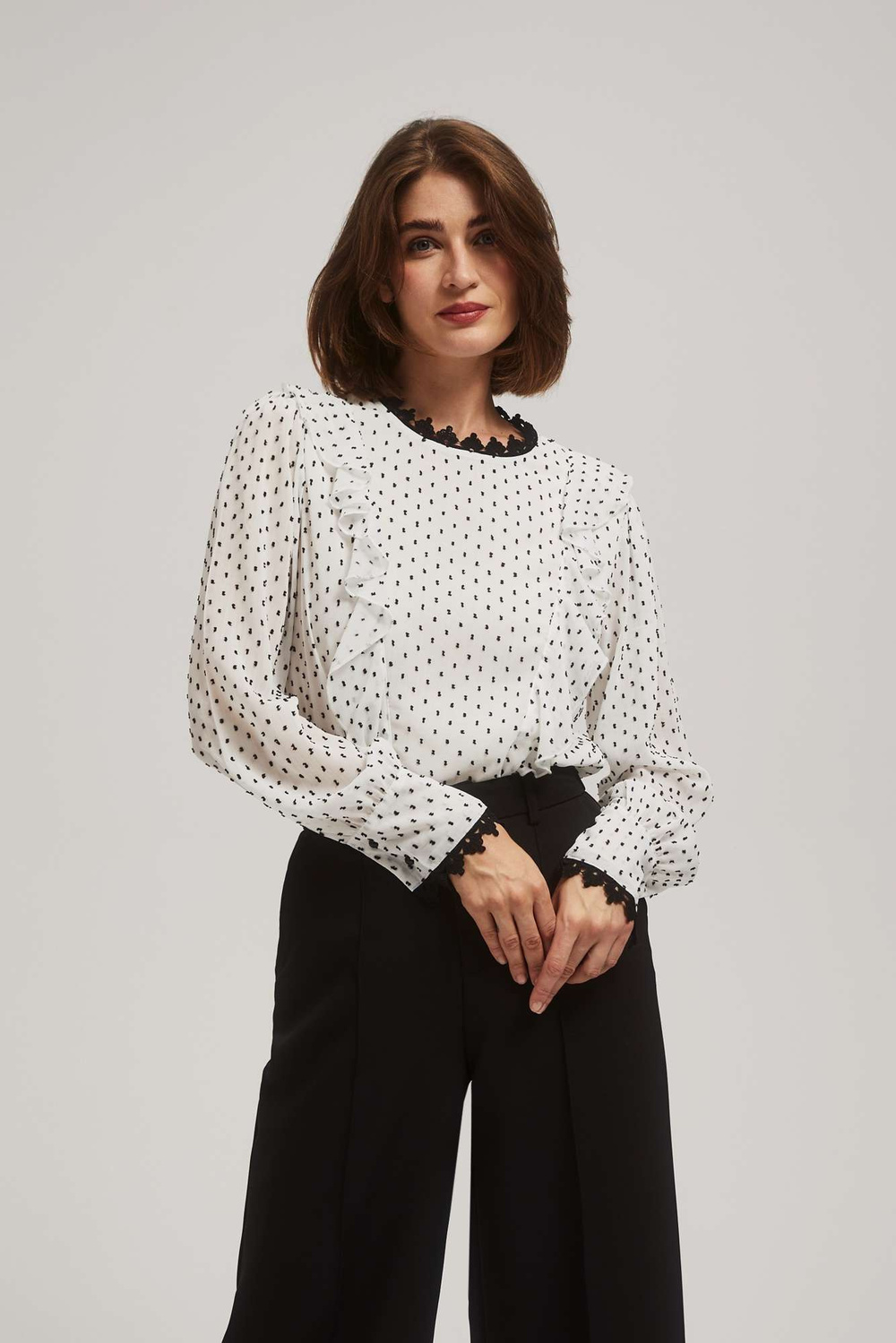 Marisse Ruffled Shirt