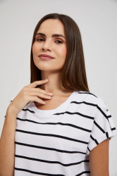 Marisse Women's Blouse L-Ts-4424 White