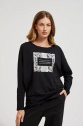 Marisse Women's Blouse Z-Ts-4517 Black