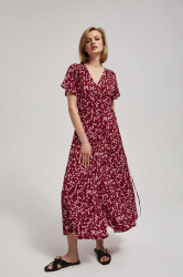 Marisse Women's Dress L-Su-4064 Strawberry