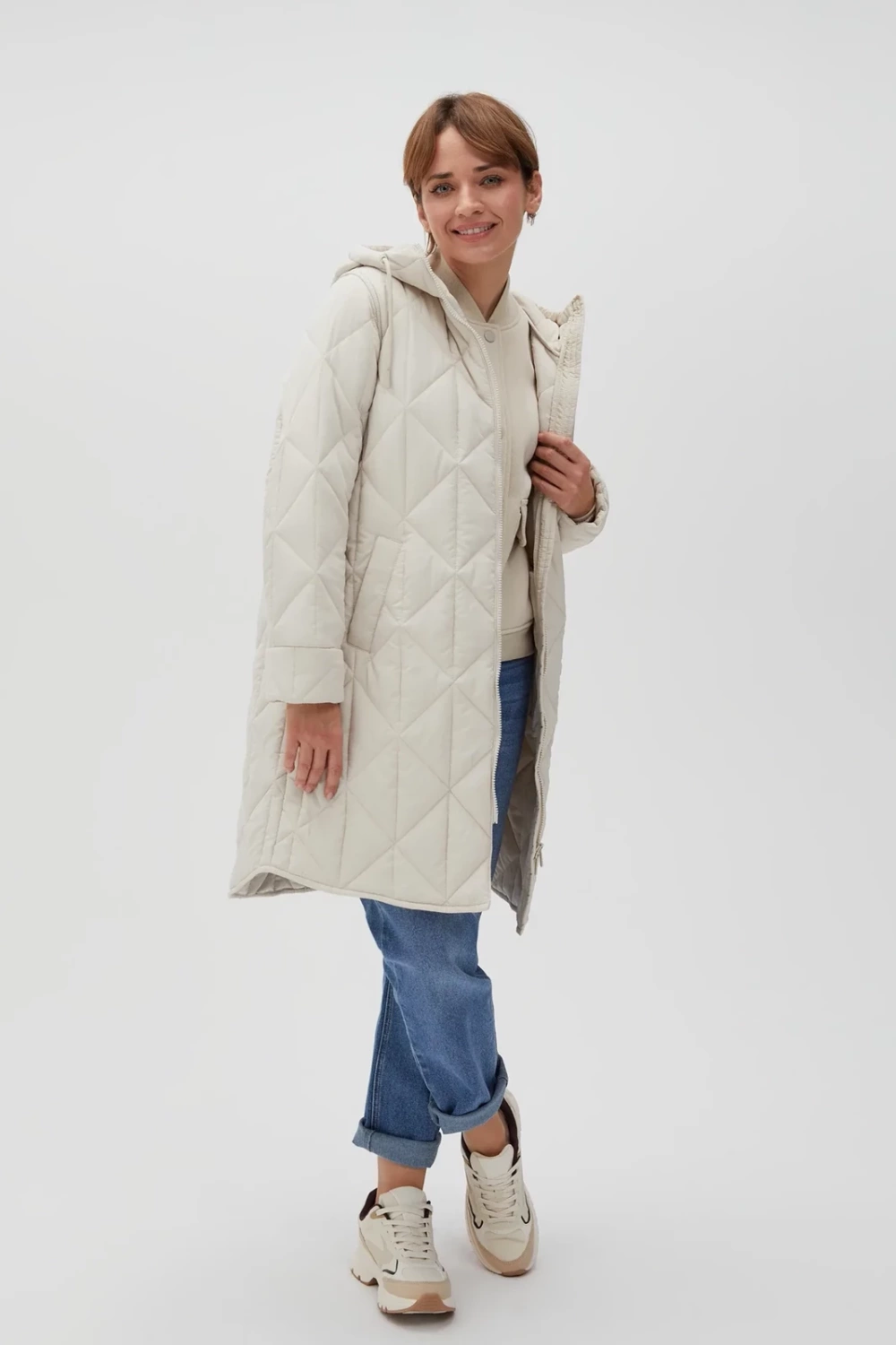 Marisse Women's Jacket L-Ku-4604 L.Beige