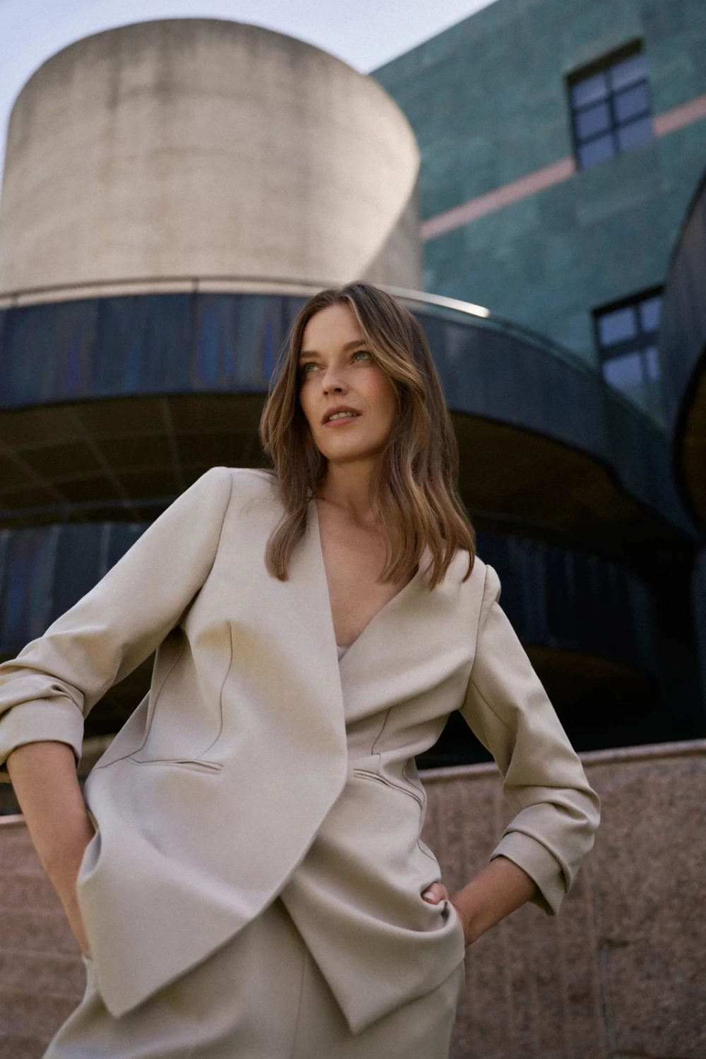 Marisse Women's Jacket Z-Mr-4507 Beige