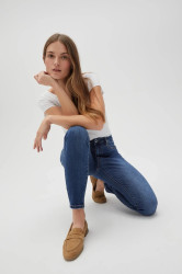 Marisse Women's Jeans L-Je-4600 Navy