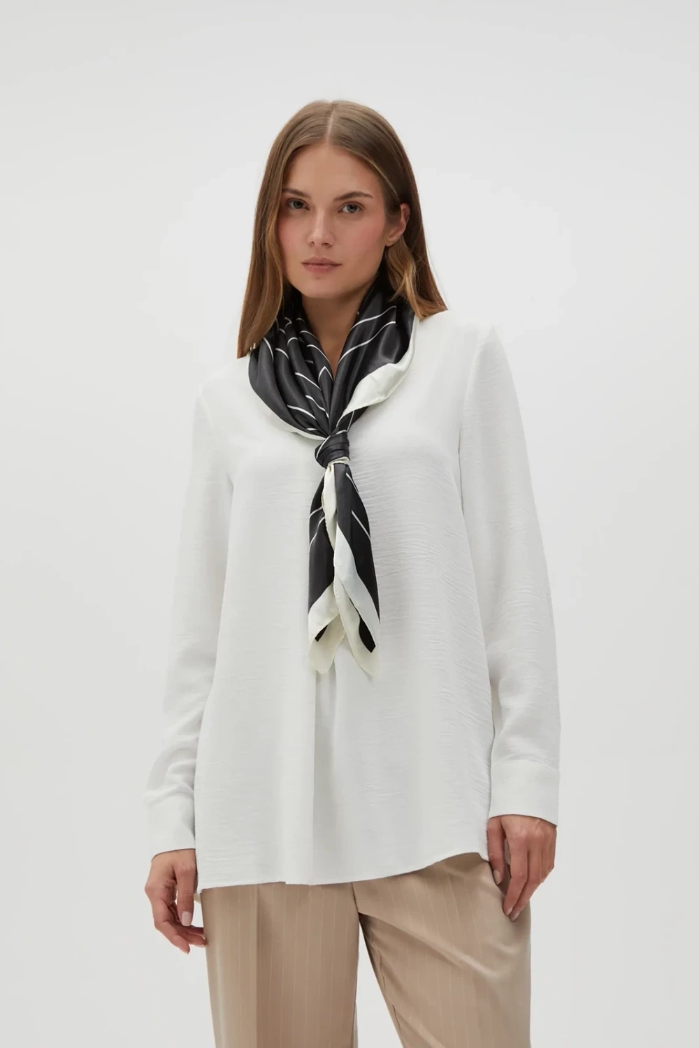 Marisse Women's Scarf L-Sz-4602 Black