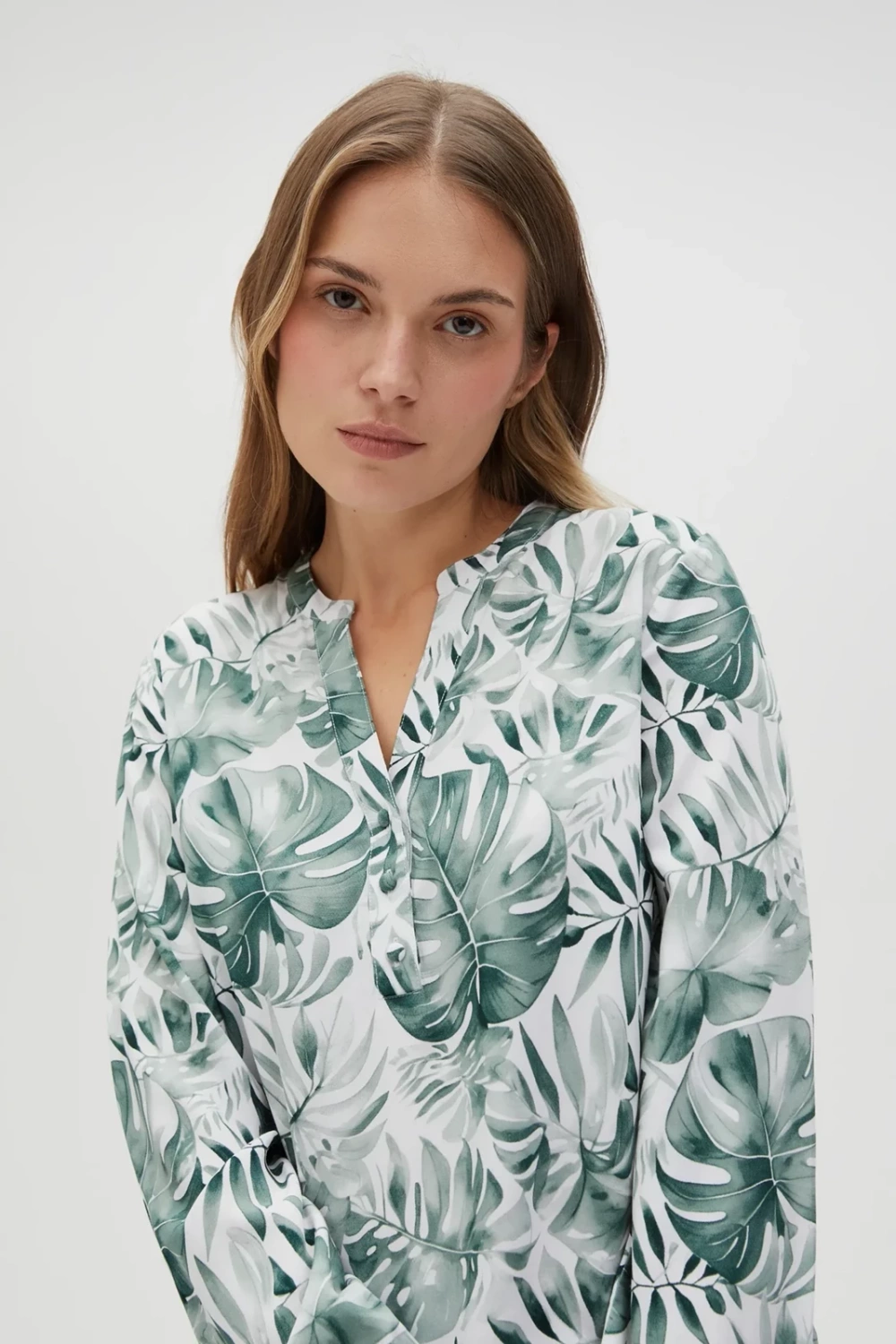 Marisse Women's Shirt L-Ko-4604 Olive