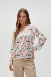 Marisse Women's Shirt L-Ko-4633 Off White