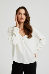 Marisse Women's Shirt Z-Ko-4512 Off White