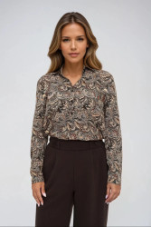 Marisse WOMEN'S SHIRT Z-KO-4806 CAMEL