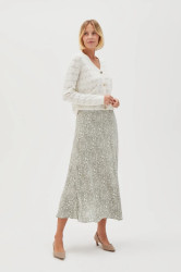 Marisse Women's Skirt L-Sc-4603 Olive
