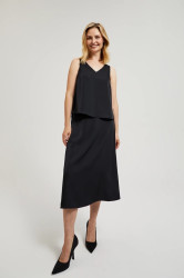 Marisse Women's Skirt Z-Sc-4510 Black