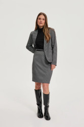 Marisse WOMEN'S SKIRT Z-SC-4801 GREY