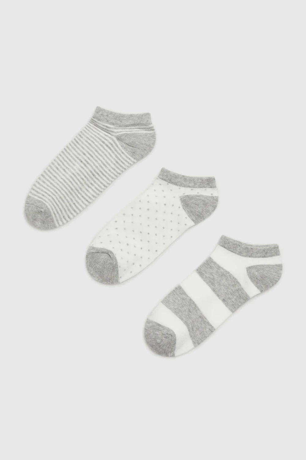 Marisse Women's Socks L-Sk-4608 L.Grey