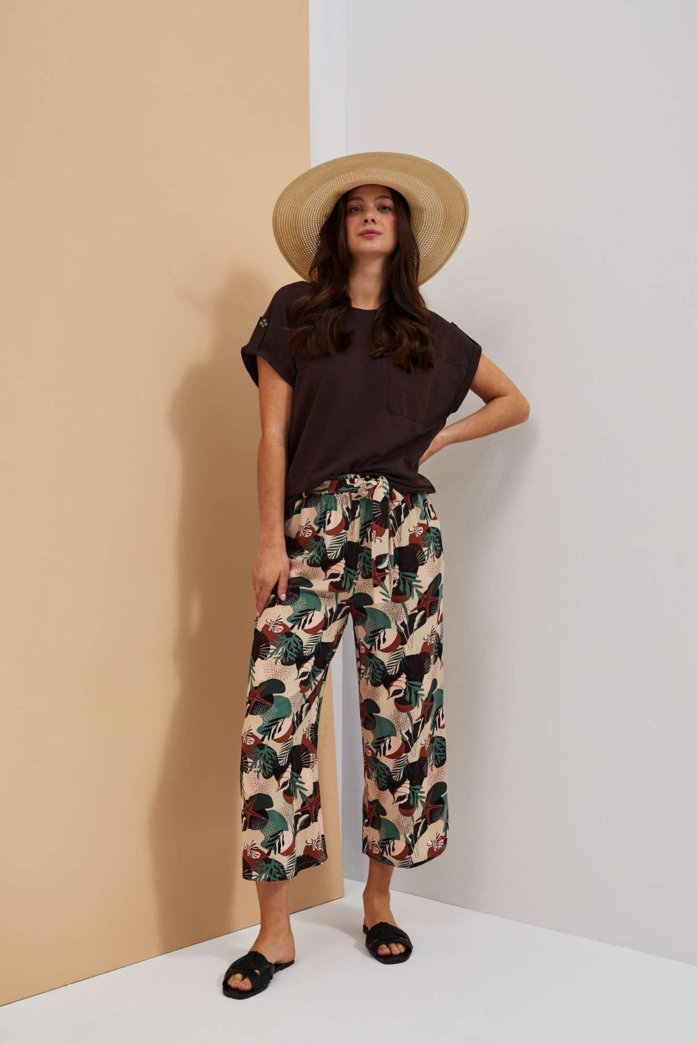 Marisse Women's Trousers L-Sp-4016 D.Beige