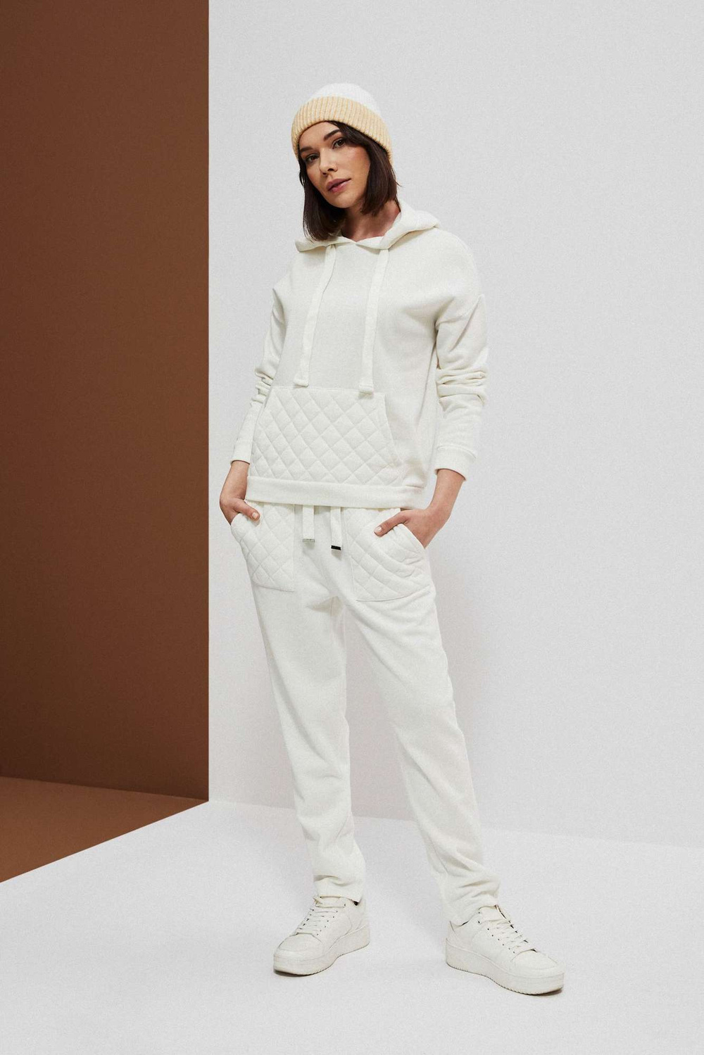 Marisse Z-Dr-3902 Off White Sweatpants