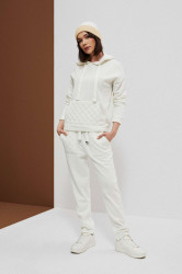 Marisse Z-Dr-3902 Off White Sweatpants
