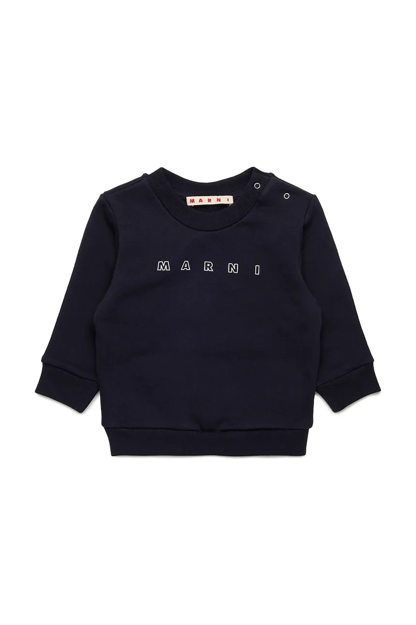 Marni  Dětská bavlněná mikina  MS319B SWEAT-SHIRT