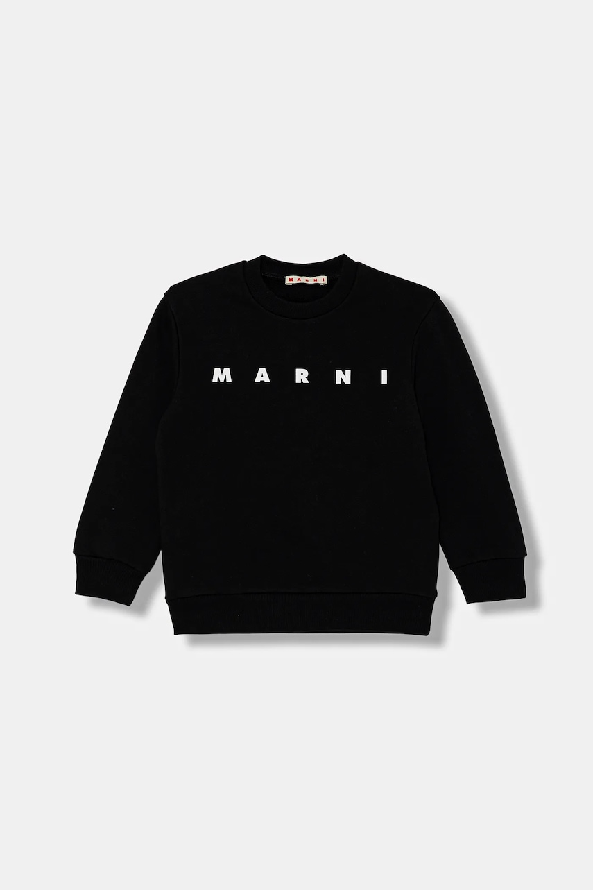 Marni  Dětská bavlněná mikina  MS340U SWEAT-SHIRT