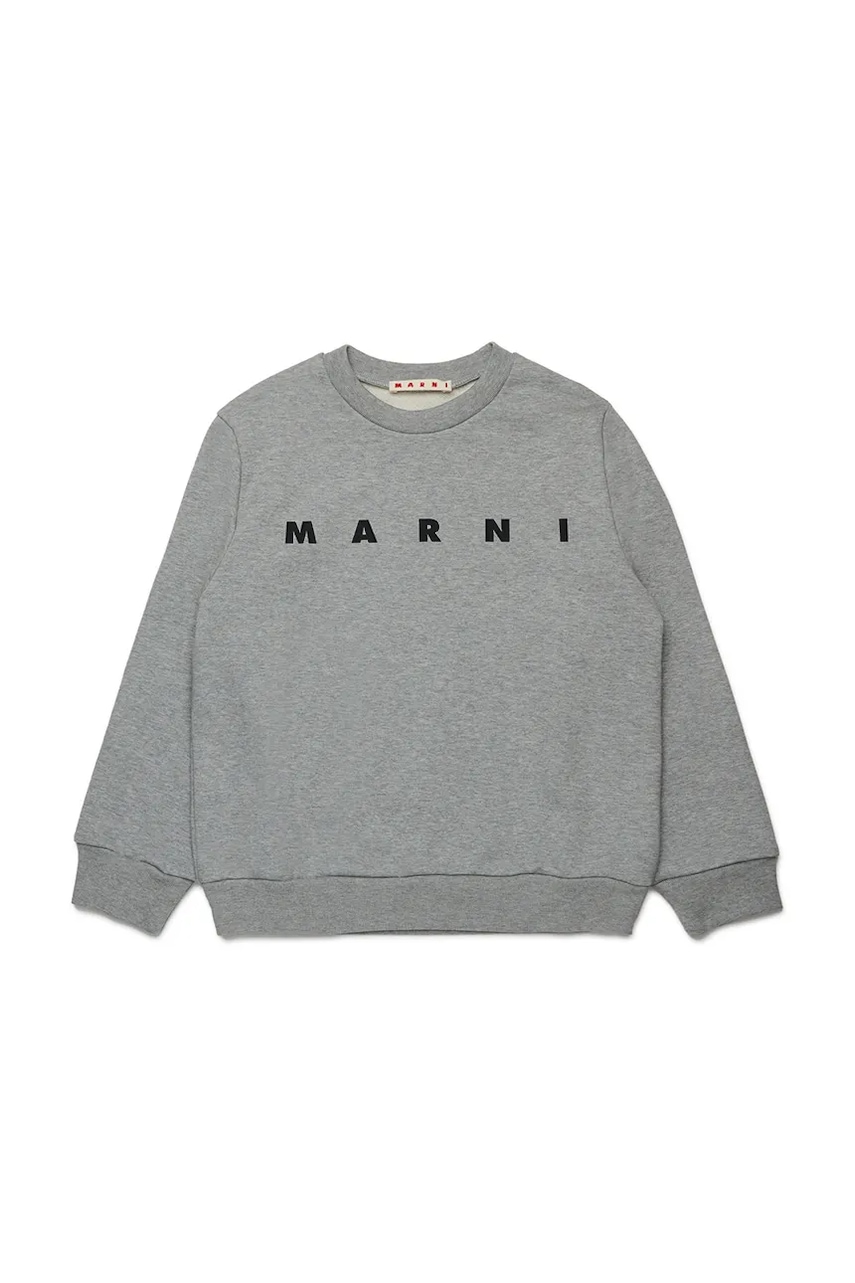 Marni  Dětská bavlněná mikina  MS340U SWEAT-SHIRT