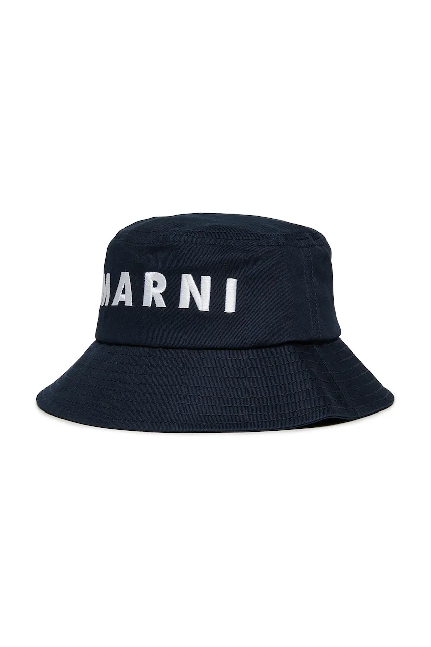 Marni  Dětský bavlněný klobouk  MF35B HAT
