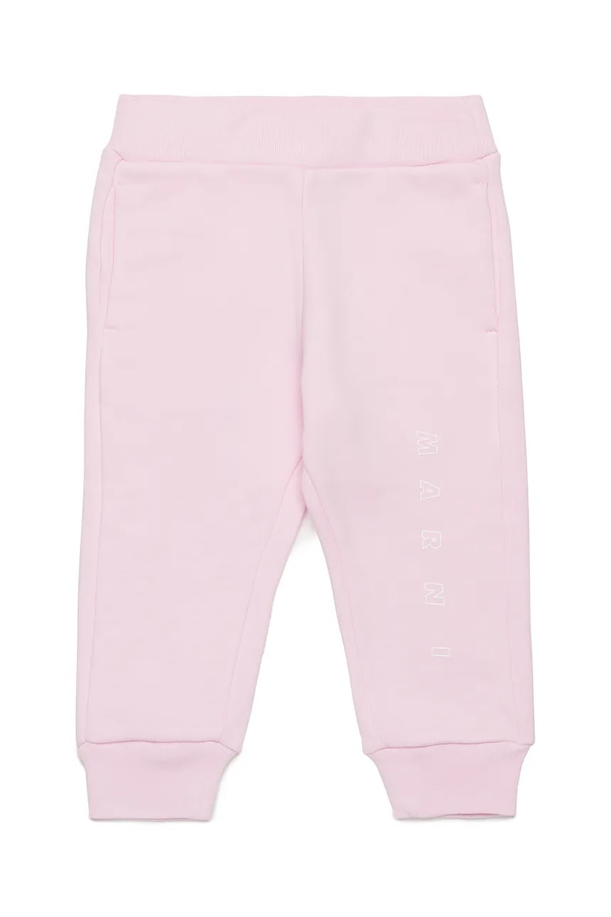 Marni  Kojenecké bavlněné tepláky  MP192B TROUSERS
