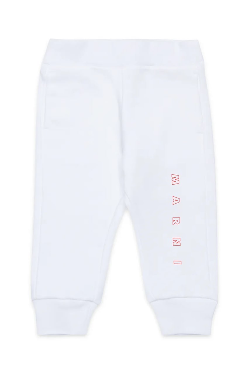 Marni  Kojenecké bavlněné tepláky  MP192B TROUSERS