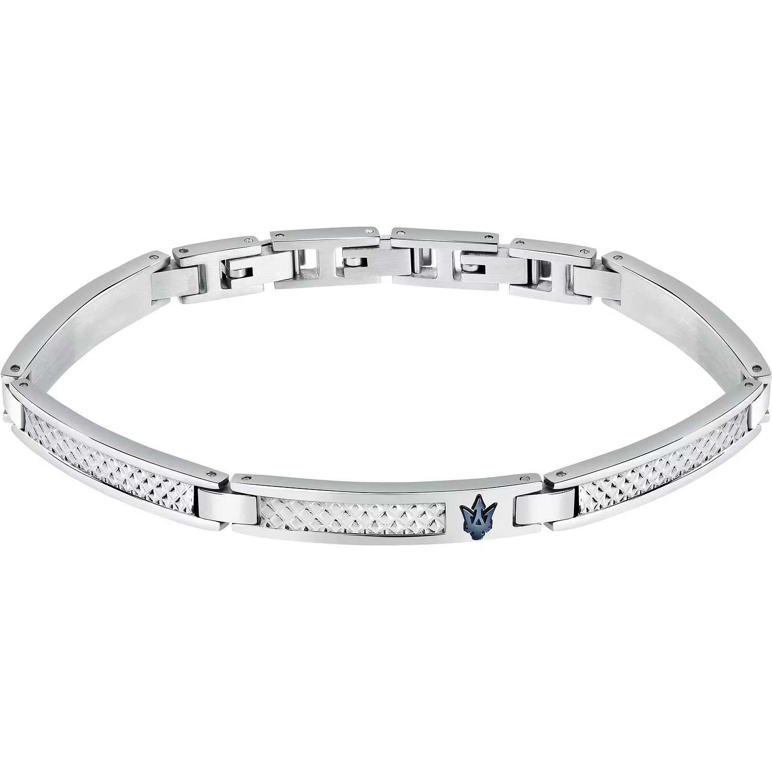 Maserati Fashion ocelový náramek pro muže Iconic JM423AVD21