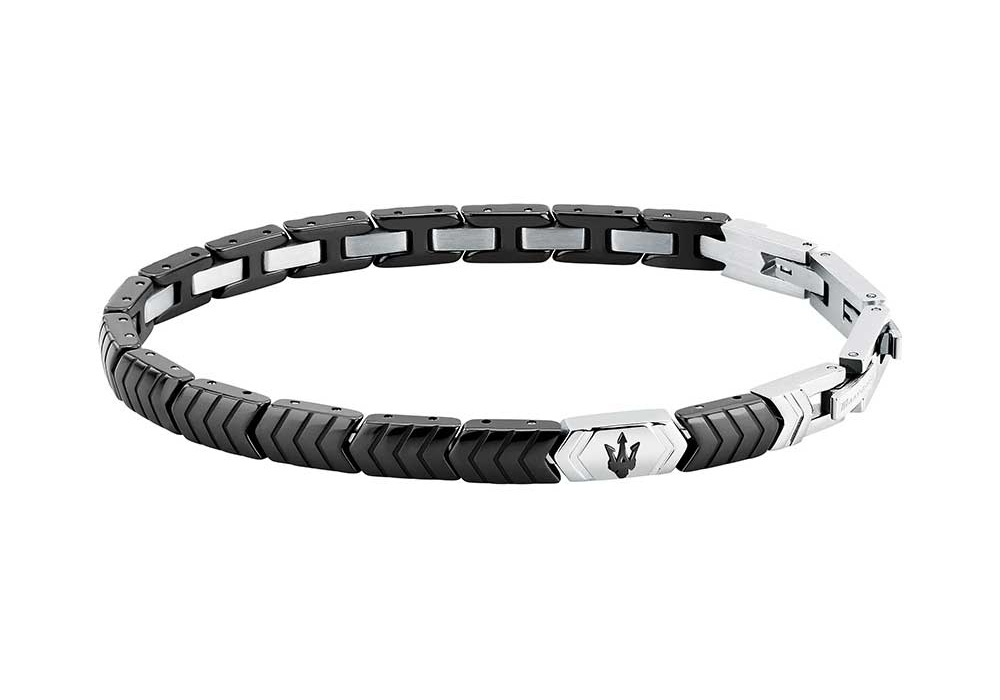 Maserati Fashion pánský náramek Ceramic JM226ATZ86