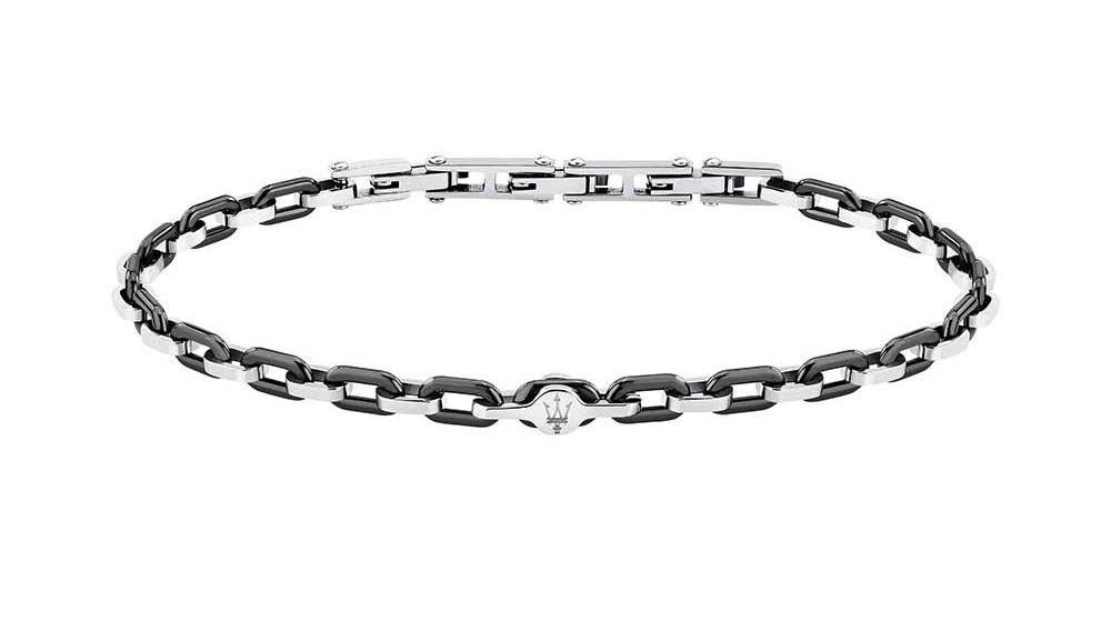 Maserati Moderní pánský náramek Ceramic JM226ATZ77