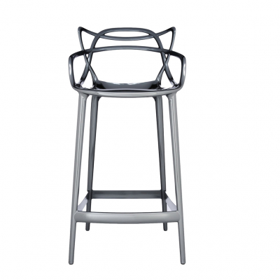 Masters stool Metal zlatá Kartell