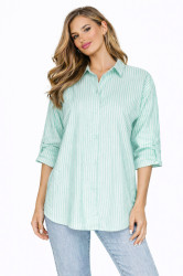 Mátově-zelené hodinky FASHION ID8849