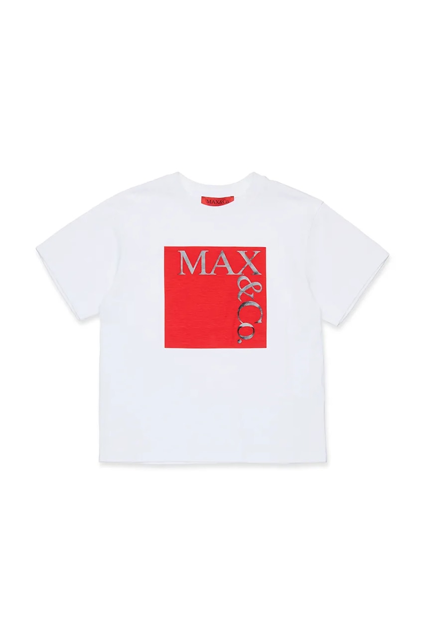 Max&Co.  Dětské bavlněné tričko  MAXT1F T-SHIRT