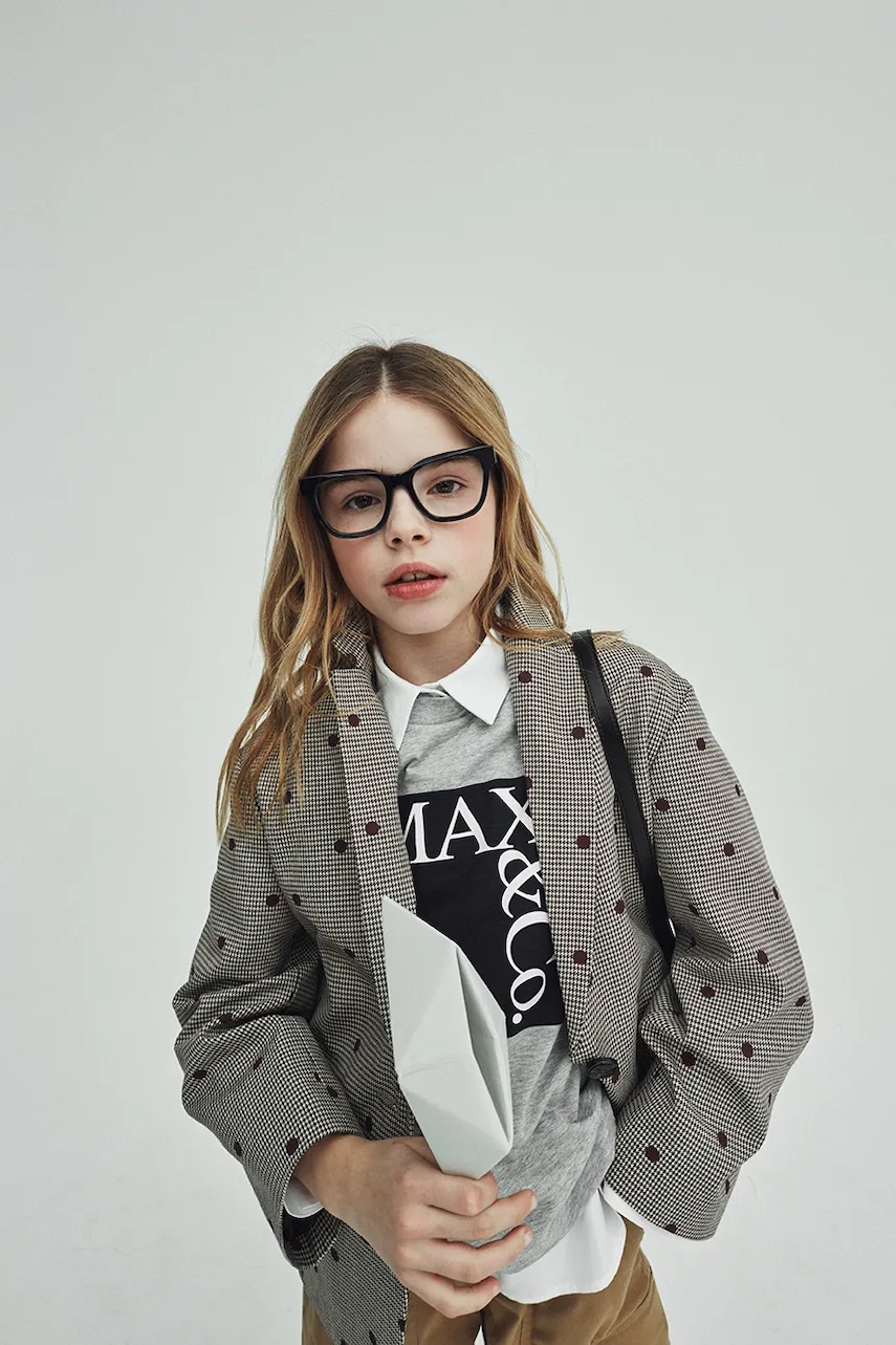 Max&Co.  Dětské bavlněné tričko  MAXT1F T-SHIRT