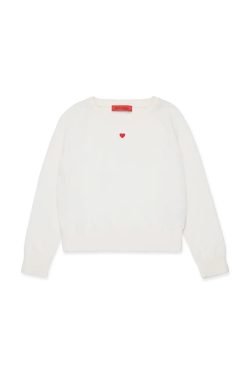 Max&Co.  Dětský vlněný svetr  MAXK1F KNITWEAR