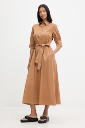 Max Mara Beachwear  plážové šaty dámské COGNAC