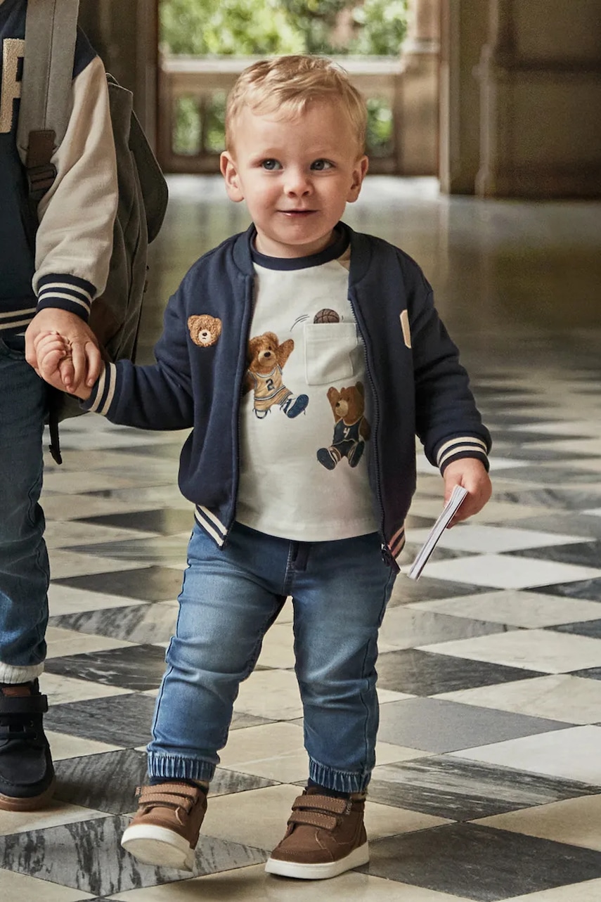 Mayoral  Dětské rifle  soft denim jogger