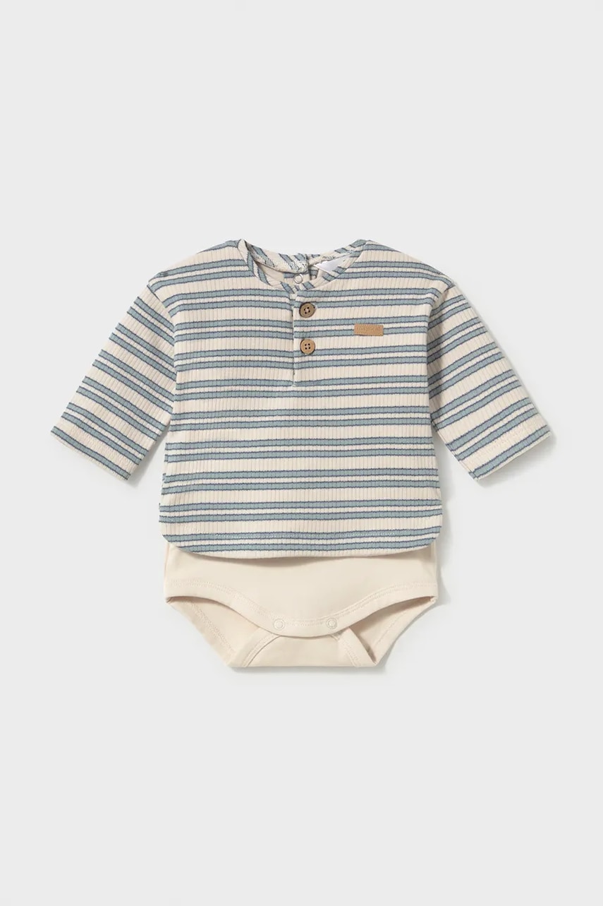Mayoral Newborn  body kojenecké s bavlnou