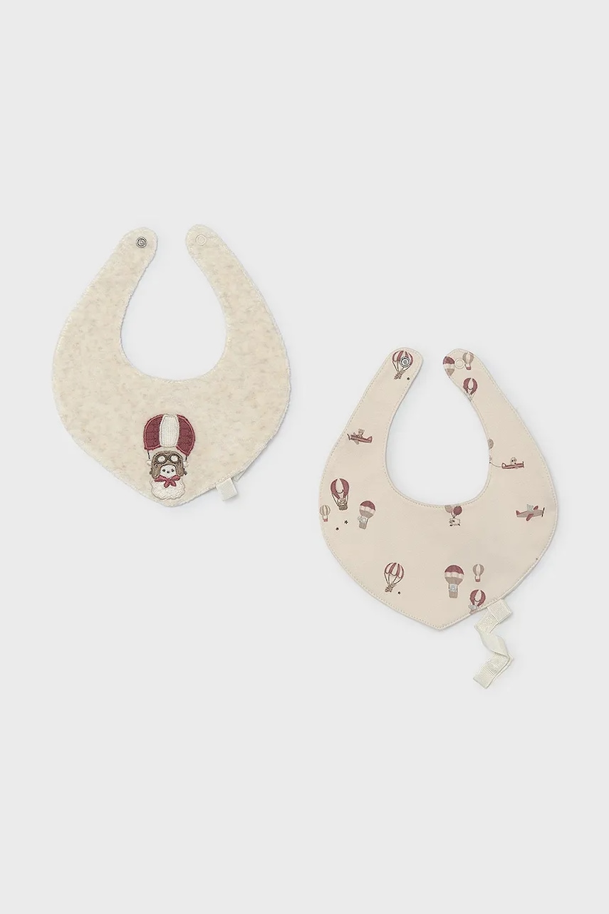 Mayoral Newborn  bryndák kojenecký bavlněný 2-pack