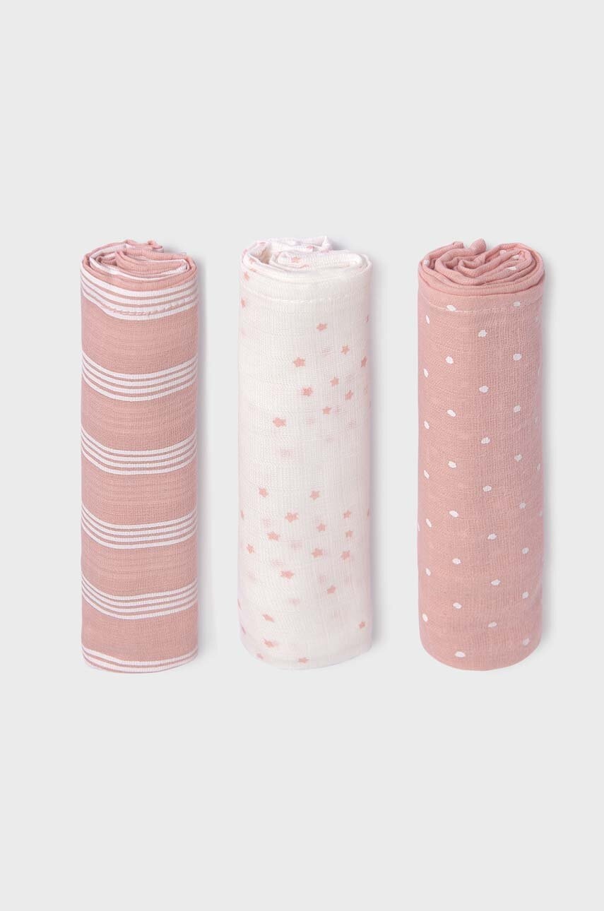 Mayoral Newborn  Dětská plenka  3-pack