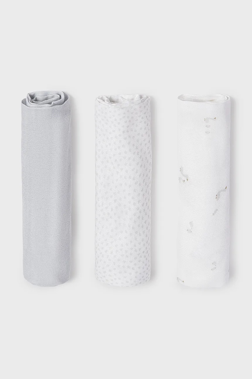 Mayoral Newborn  Dětská plenka  3-pack
