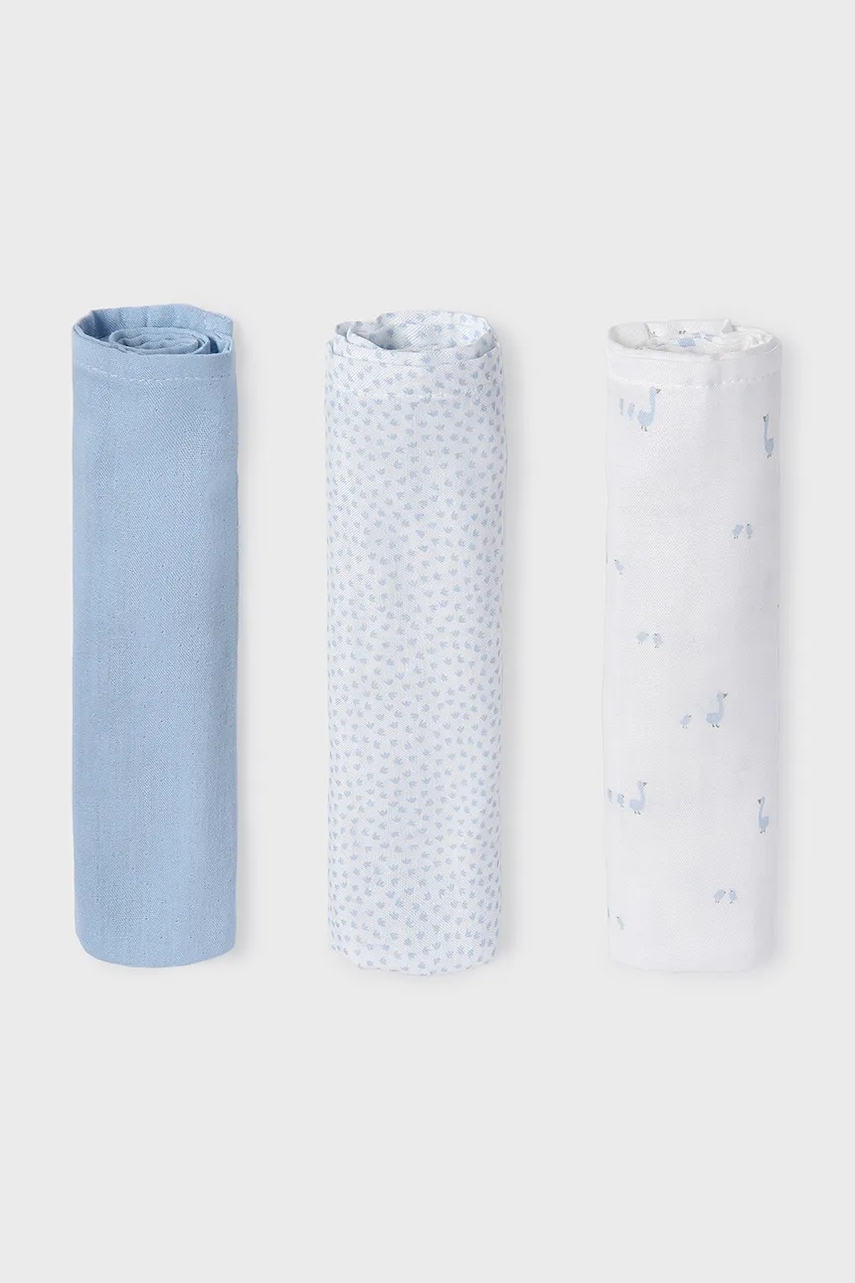 Mayoral Newborn  Dětská plenka  3-pack